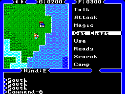 Ultima IV - Quest of the Avatar (Europe) In game screenshot